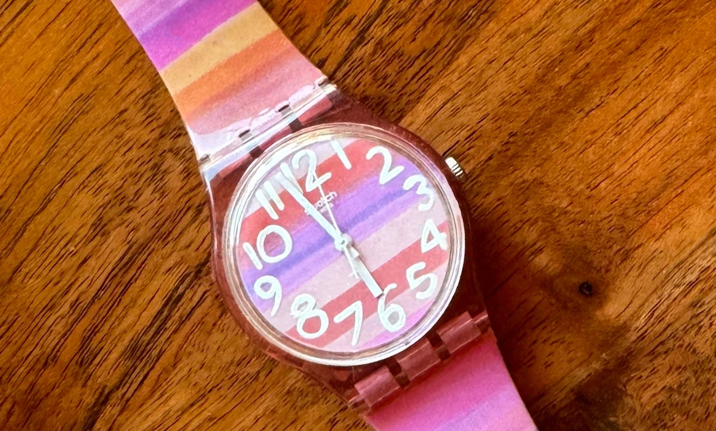 Swatch watches – Funky designs – Teenagers love it