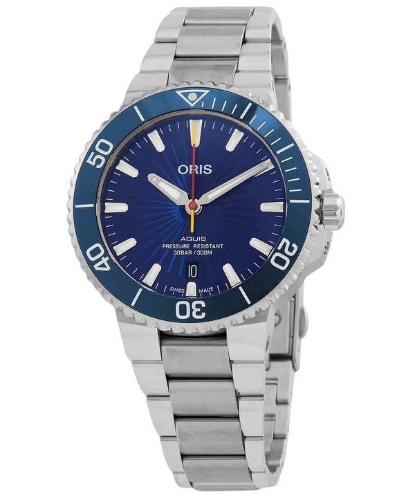 Oris Aquis Sun Wukong Limited Edition Blue Dial Automatic Divers 01 733 7766 4185-Set 300M Mens Watch