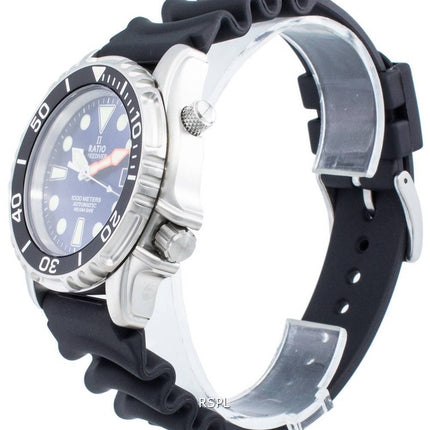 Ratio FreeDiver Helium Safe 1000M Stainless Steel Automatic 1066KE20-33VA-BLU Men's Watch