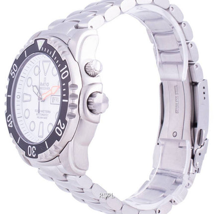 Ratio FreeDiver Helium-Safe 1000M Sapphire Automatic 1068HA96-34VA-WHT Men's Watch