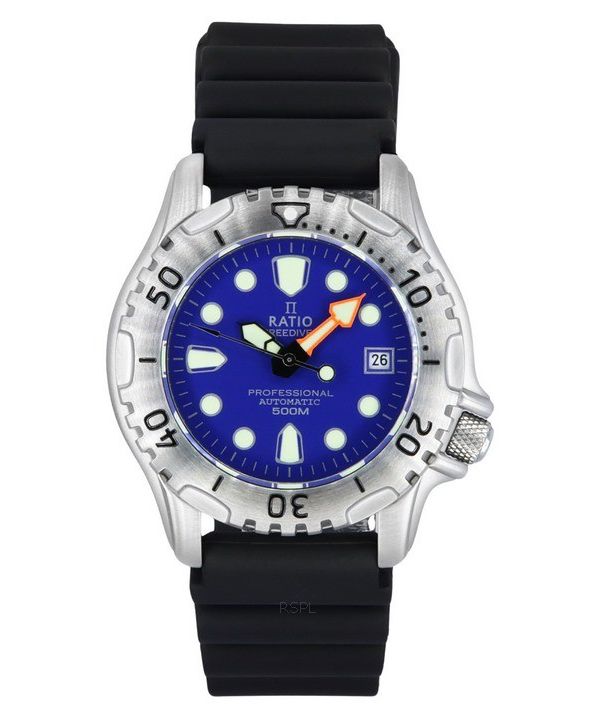 Ratio FreeDiver Professional 500M Sapphire Blue Dial Automatic 32GS202A-BLU Men's Watch