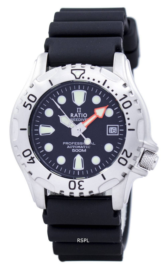 Ratio Free Diver Professional 500M Sapphire Automatic 32GS202A Men's Watch