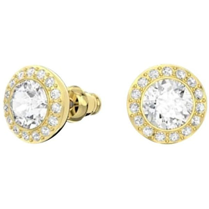 Swarovski Angelic Stud Pierced Gold-Tone Earrings 5505470 For Women