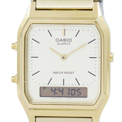 Casio Quartz Analog Digital Gold Tone AQ-230GA-9DMQYES AQ230GA-9DMQYES Men's Watch