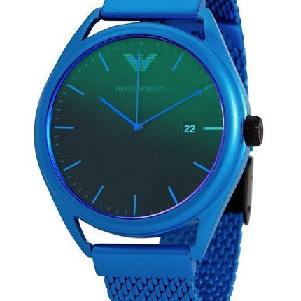 Emporio Armani Matteo Green Dial Quartz AR11328 Mens Watch