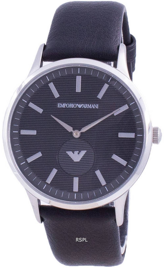 Emporio Armani Renato Black Dial Quartz AR80039 Mens Watch