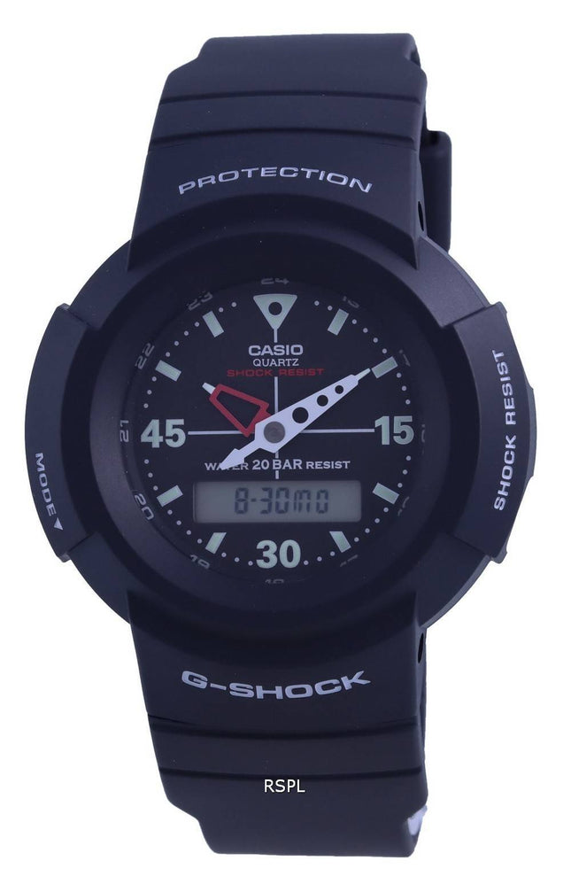 Casio G-Shock Analog Digital Quartz AW-500E-1E AW500E-1 200M Mens Watch