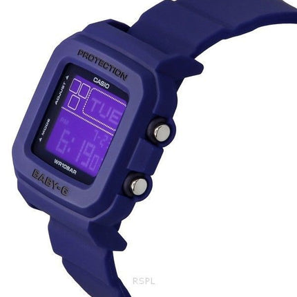 Casio Baby-G Plus Digital 30th Anniversary Blue Resin Strap Quartz BGD-10K-2 100M Women's Watch With Special Holder