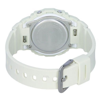 Casio Baby-G Retro Flower Field Digital White Resin Strap Quartz BGD-565RP-7 100M Womens Watch