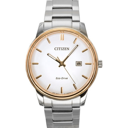 Citizen Eco-Drive Stainless Steel White Dial BM6979-74A Men's Watch