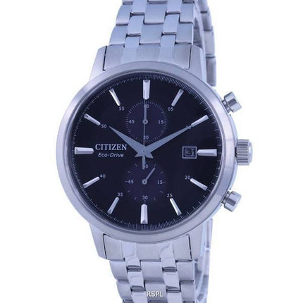 Citizen Classic Chronograph Black Dial Stainless Steel Eco-Drive CA7060-88E Men's Watch