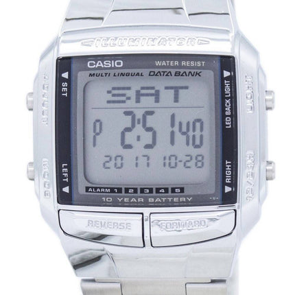 Casio Data Bank Illuminator Dual Time Alarm Digital DB-360-1A DB360-1A Men's Watch