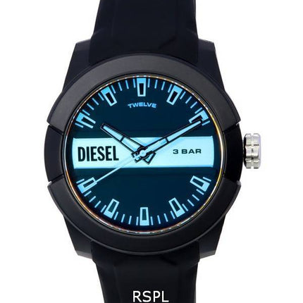 Diesel Double Up Silicon Strap MultiColour Dial Quartz DZ1982 Men's Watch