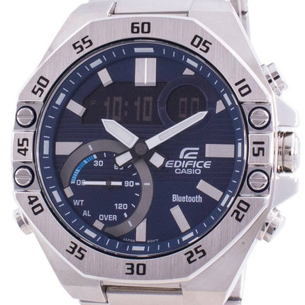 Casio Edifice World Time Mobile Link ECB-10D-2A ECB10D-2 100M Men's Watch