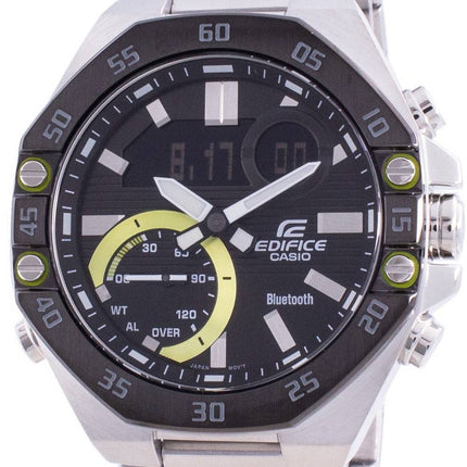 Casio Edifice World Time Mobile Link ECB-10DB-1A ECB10DB-1 100M Men's Watch