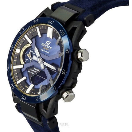 Casio Edifice Sospensione 50th Anniversary Limited Edition Blue Dial Tough Solar ECB-2000SS-2A 100M Men's Watch