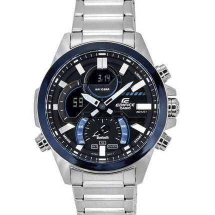 Casio Edifice Smartphone Link Analog Digital Grey Dial Quartz ECB-30DB-1A 100M Men's Watch