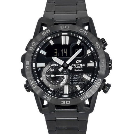 Casio Edifice Sospensione Smartphone Link Bluetooth Analog Digital Black Dial Quartz ECB-40BK-1A 100 Men's Watch