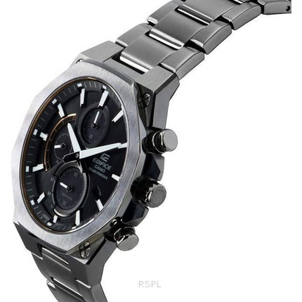 Casio Edifice Slim Line Chronograph With Sapphire Crystal Analog Grey Dial Solar EFS-S570DC-1A 100M Men's Watch