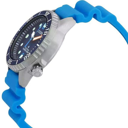 Citizen Promaster Dive Polyurethane Strap Blue Dial Eco-Drive EO2028-06L 200M Mens Watch