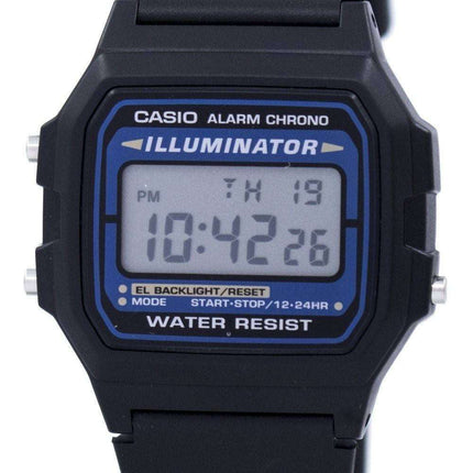 Casio Digital Quartz Alarm Chrono Illuminator F-105W-1ADF F105W-1ADF Men's Watch