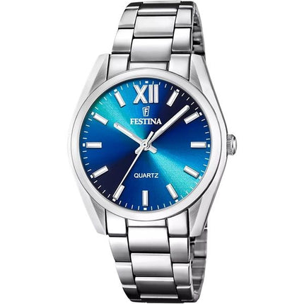 Festina Alegria Stainless Steel Blue Dial Quartz F20622-I Women's Watch