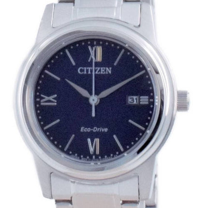 Citizen Classic Blue Dial Stainless Steel Eco-Drive FE1220-89L 100M Womens Watch