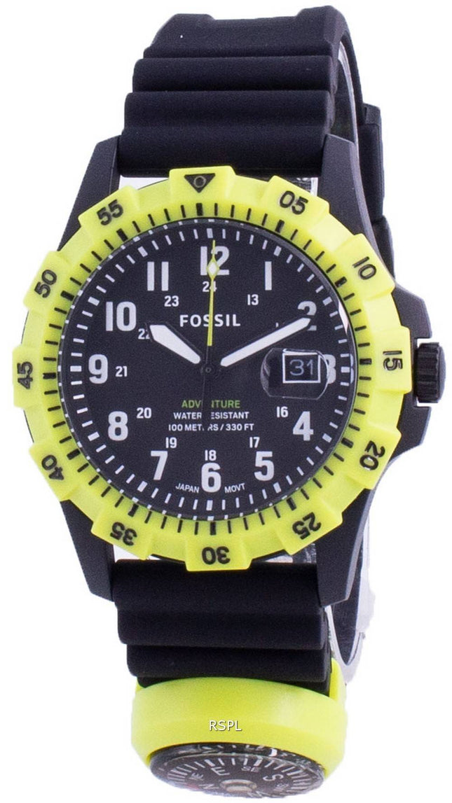 Fossil FB Adventure Compass Quartz FS5732 100M Mens Watch