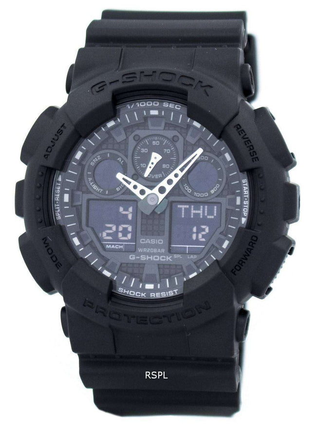 Casio G-Shock GA-100-1A1 GA100-1A1 Shock Resistant 200M Men's Watch