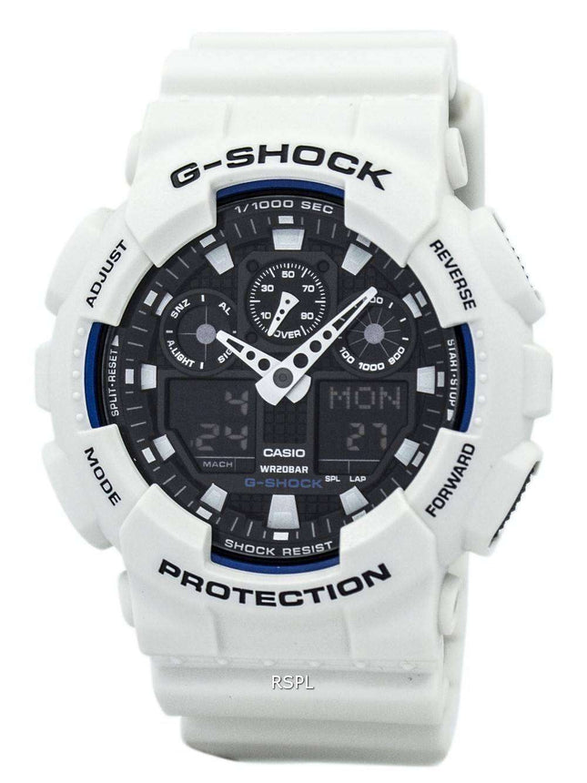 Casio G-Shock Analog Digital Shock Resistant GA-100B-7A GA100B-7A Men's Watch