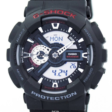 Casio G-Shock World Time Analog Digital GA-110-1A GA110-1A Men's Watch