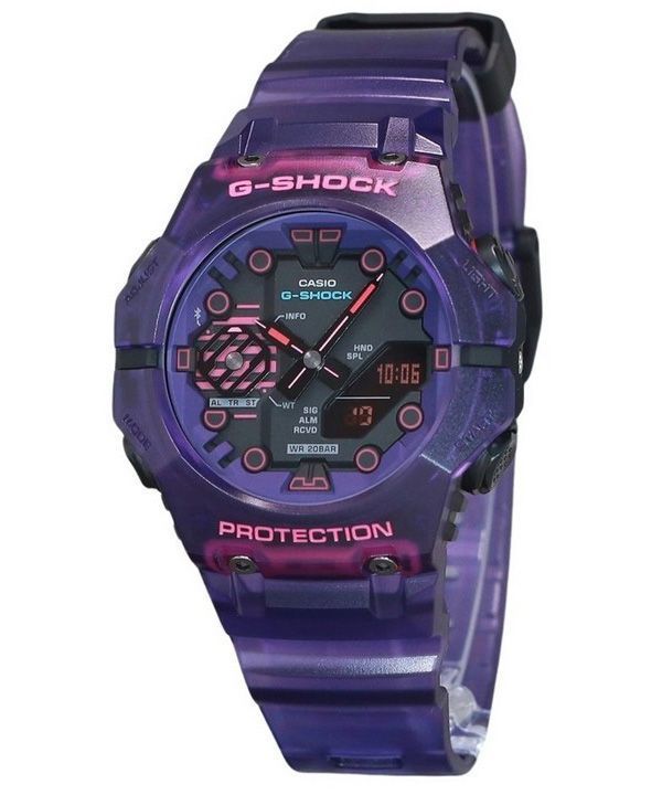 Casio G-Shock Cyberspace Analog Digital Smartphone Link Bluetooth Black Dial Quartz GA-B001CBRS-6A 200M Men's Watch