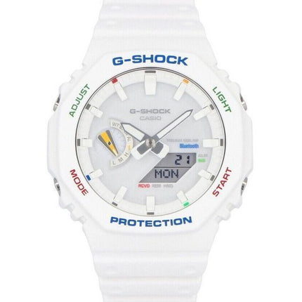 Casio G-Shock Analog Digital Resin Strap White Dial Tough Solar GA-B2100FC-7A 200M Men's Watch