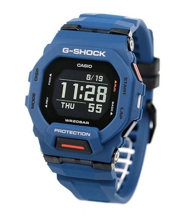 Casio G-Shock G-Squad World Time Mobile Link Digital GBD-200-2 GBD200-2 200M Mens Watch