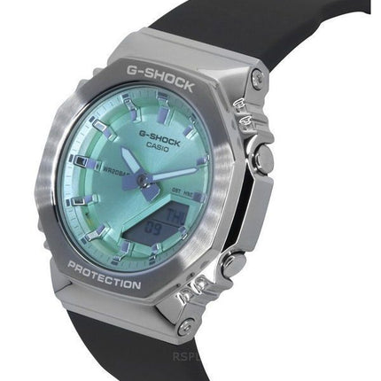 Casio G-Shock Analog Digital Bio-Based Resin Strap Light Green Dial Quartz GM-S2110-3A 200M Women's Watch