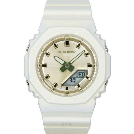 Casio G-Shock Analog Digital Bio-Based Resin Strap Beige Dial Quartz GMA-P2100ST-7A 200M Womens Watch