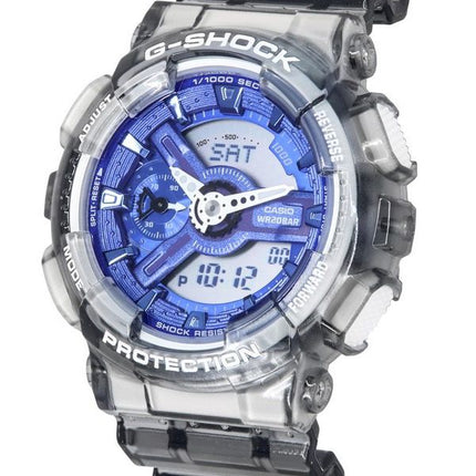 Casio G-Shock Analog Digital Blue Dial Quartz GMA-S110TB-8A 200M Women's Watch