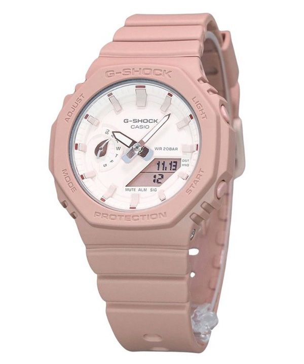 Casio G-Shock Nature's Colour Series Analog Digital Bio Based Resin Pink Dial Quartz GMA-S2100NC-4A2 200M Women's Watch