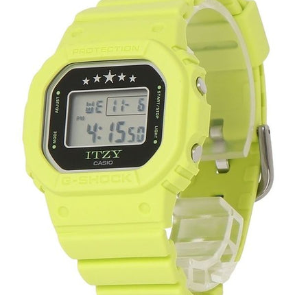 Casio G-Shock ITZY Collaboration Digital Green Bio-Based Resin Strap Quartz GMD-S5610IT-3 200M Women's Watch