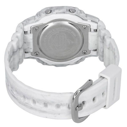 Casio G-Shock Digital White Bio-Based Resin Strap Tough Solar GMS-S5600RT-7 200M Women's Watch