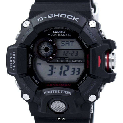 Casio Rangeman G-Shock Triple Sensor Atomic GW-9400-1 GW9400-1 Men's Watch