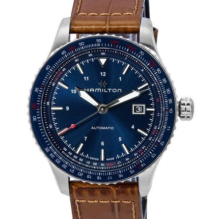 Hamilton Khaki Aviation Converter Blue Dial Automatic H76645540 100M Men's Watch