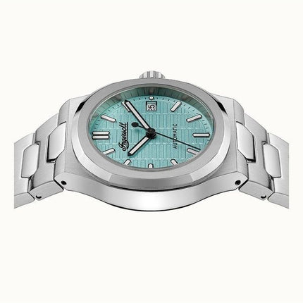 Ingersoll The Catalina Stainless Steel Turquoise Dial Automatic I14601 Men's Watch