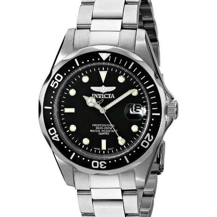 Invicta Pro Diver 200M Quartz Black Dial 8932 Men's Watch