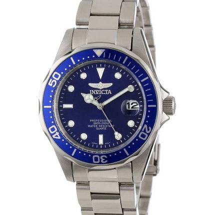 Invicta Pro Diver 200M Quartz Blue Dial 9204 Men's Watch