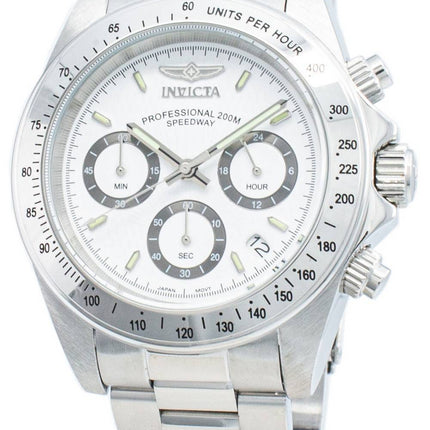 Invicta Speedway 200M Chronograph White Dial 9211 Men's Watch