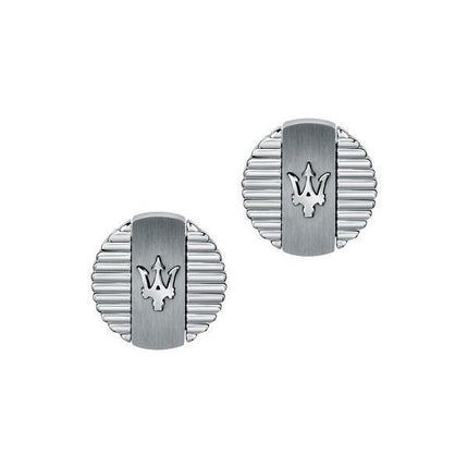 Maserati Jewels Stainless Steel Cufflinks JM121ATK13 For Men