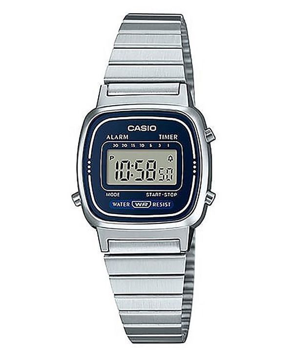 Casio Alarm Digital LA-670WA-2D LA670WA-2D Womens Watch