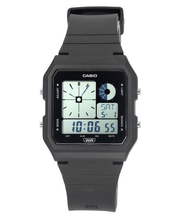 Casio POP Retro Vintage Digital Black Resin Strap Quartz LF-20W-1A Unisex Watch