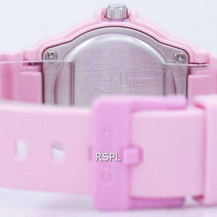 Casio Pink Resin Strap LRW-200H-4B2VDF LRW200H-4B2VDF Women's Watch